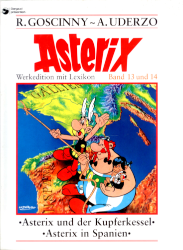 Asterix – Werkedition mit Lexikon – Band 13 & 14 – Asterix und der Kupferkessel / Asterix in Spanien*