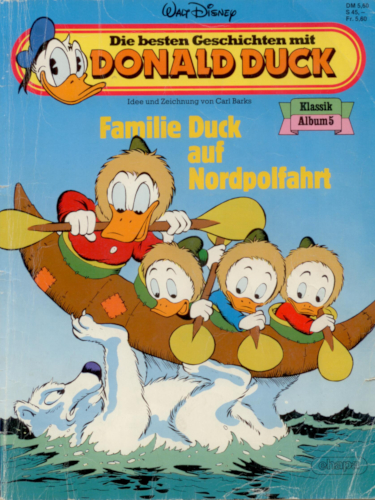 Familie Duck auf Nordpolfahrt*