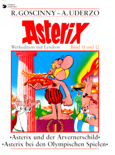Asterix – Werkedition mit Lexikon – Band 11 & 12 – Asterix und der Arvernerschild / Asterix bei den Olympischen Spielen*
