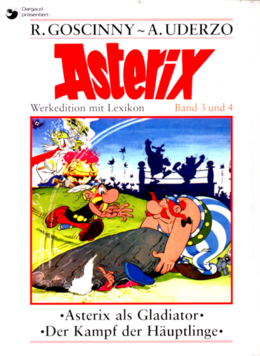 Asterix – Werkedition mit Lexikon – Band 3 & 4 – Asterix als Gladiator / Asterix – Der Kampf der Häuptlinge*