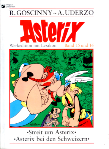 Asterix – Werkedition mit Lexikon – Band 15 & 16 – Streit um Asterix / Asterix bei den Schweizern*
