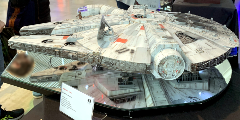 ComicCon Stuttgart 2023 - Modellbau - Millenium Falke aus Star Wars
