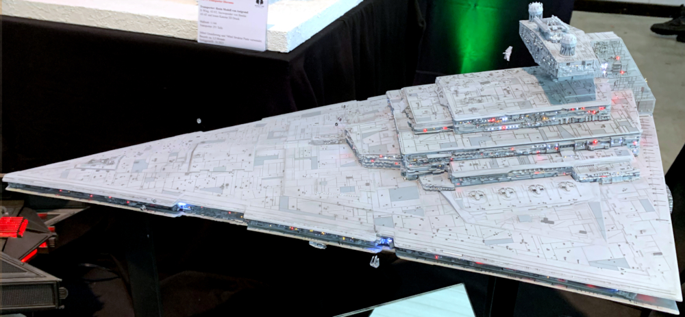 ComicCon Stuttgart 2023 - Modellbau - Sternenzerstörer aus Star Wars