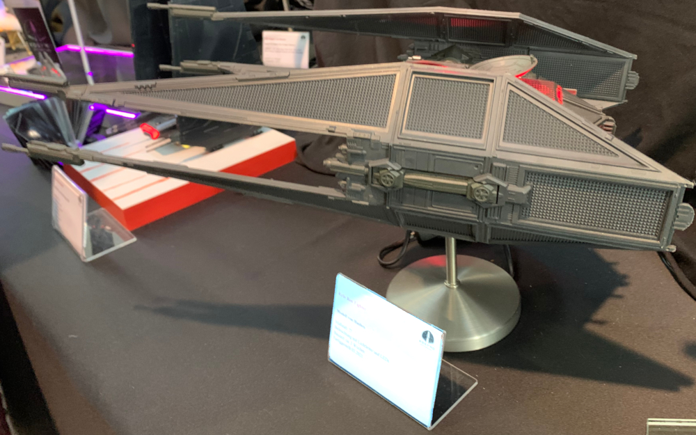 ComicCon Stuttgart 2023 - Modellbau - TIE Silencer aus Star Wars